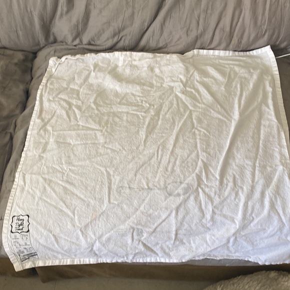 Spooning leads to forking!!printed on a kitchen towel that hangs on oven2snap - Picture 4 of 6